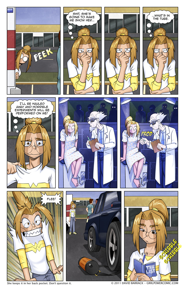 Grrl Power #54 – The terror… OF SCIENCE! Grrl Power #54 – The terror… OF SCIENCE!