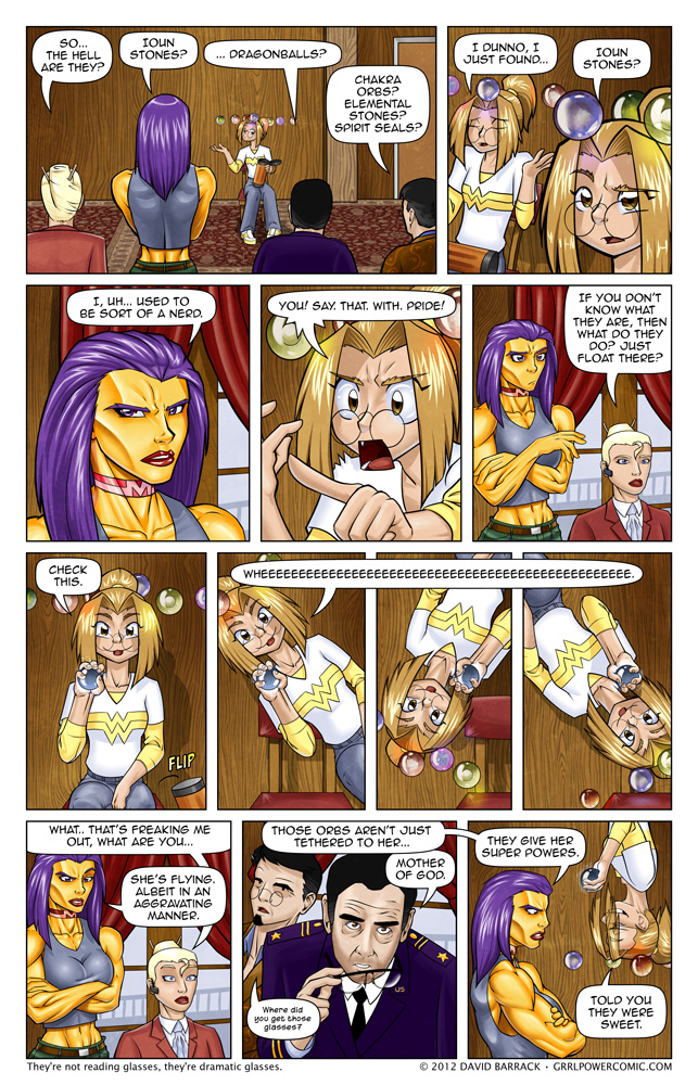 Grrl Power #87 – I can see why this might be cause for concern Grrl Power #87 – I can see why this might be cause for concern