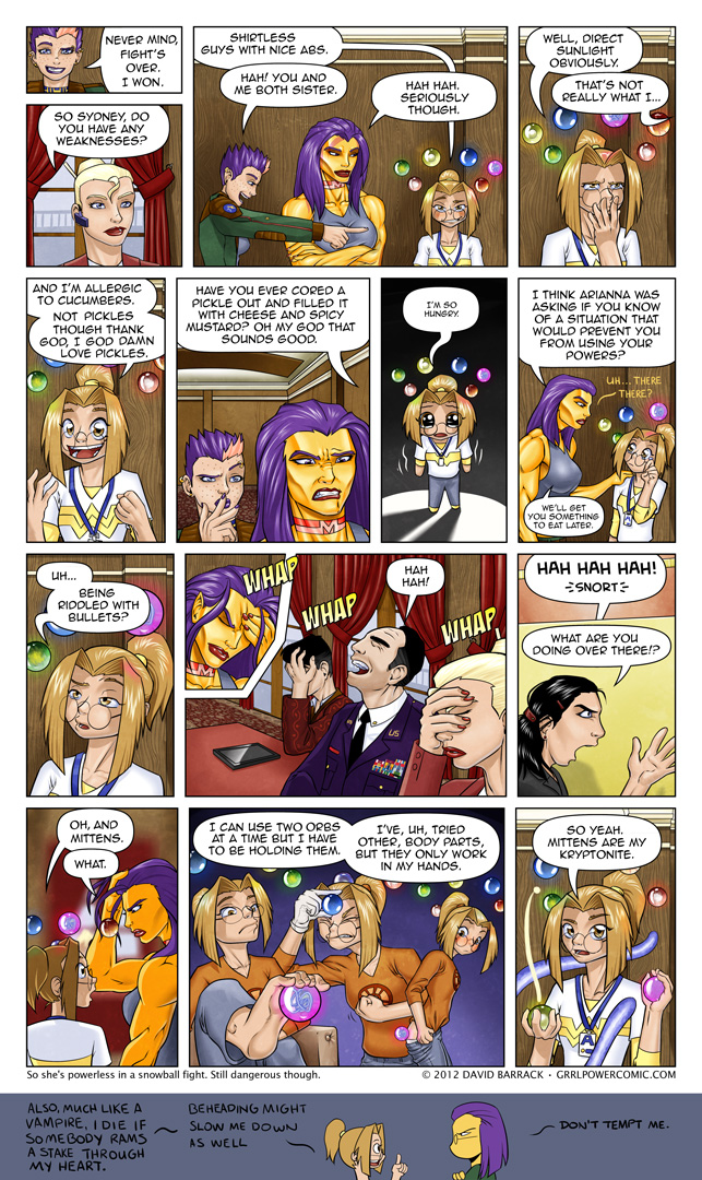 Grrl Power #98 – Triple facepalm and a sidebutt Grrl Power #98 – Triple facepalm and a sidebutt