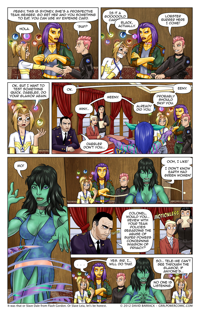 Grrl Power #109 – Innate abuse