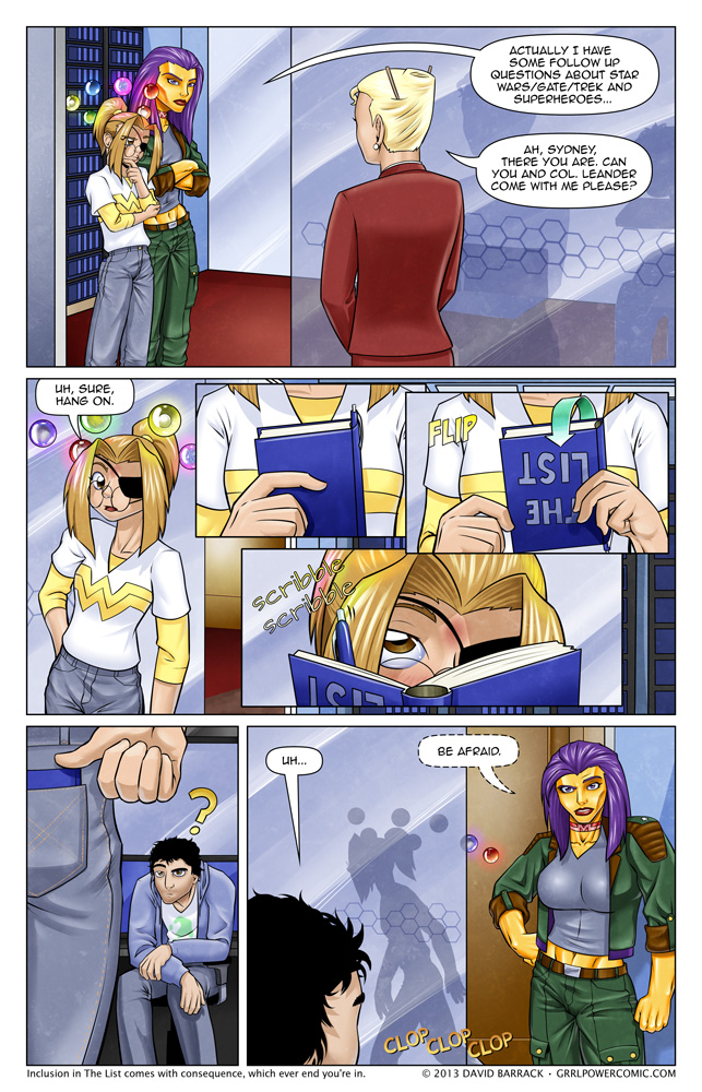 Grrl Power #124 – The List is doing double duty Grrl Power #124 – The List is doing double duty