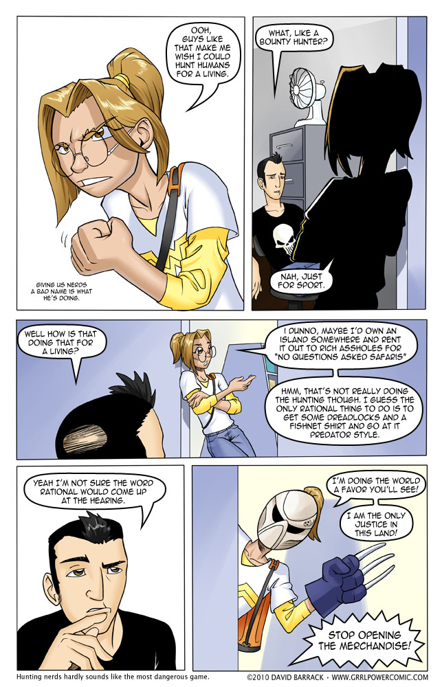 Grrl Power #14 – The 8th or 9th Most Dangerous Game