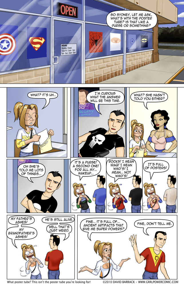 Grrl Power #21 – I can tell you what’s not in there. The truth.