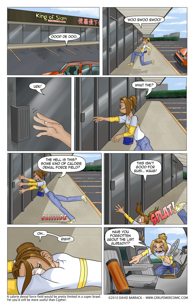 Grrl Power #27 – The Calorie Denial Force Field