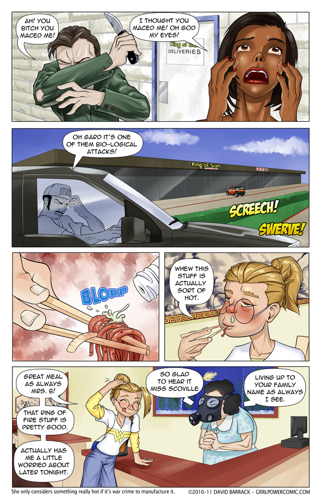 Grrl Power #30 – You know what else is kind of hot? The sun.