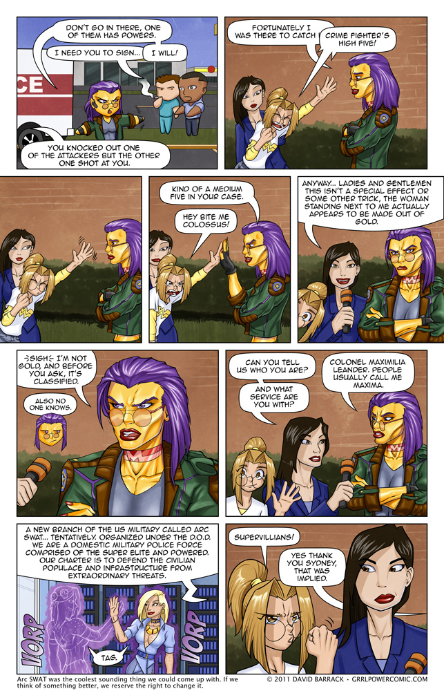 Grrl Power #63 – Don’t leave a sister hanging