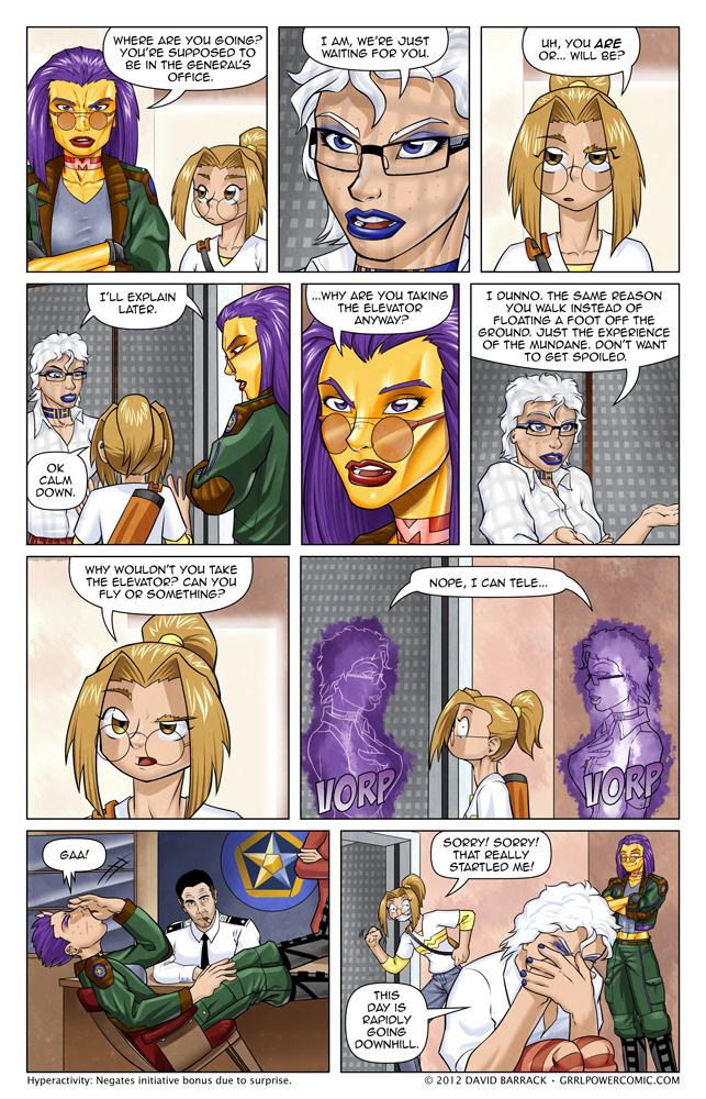 Grrl Power #76 – I think she’ll integrate well