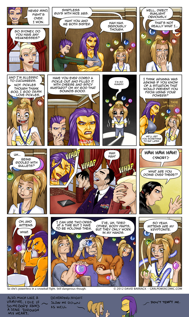 Grrl Power #98 – Triple facepalm and a sidebutt