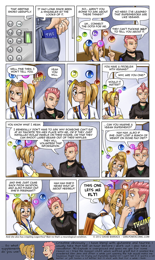 Grrl Power #110 – Superheroes are like Vegans…