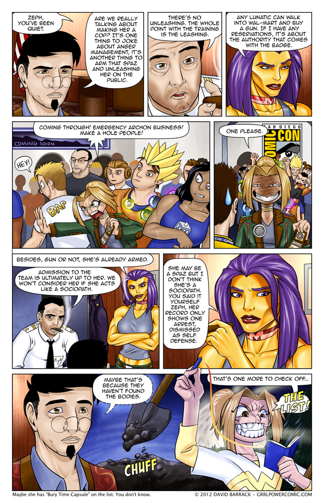 Grrl Power #115 – Reservations for two