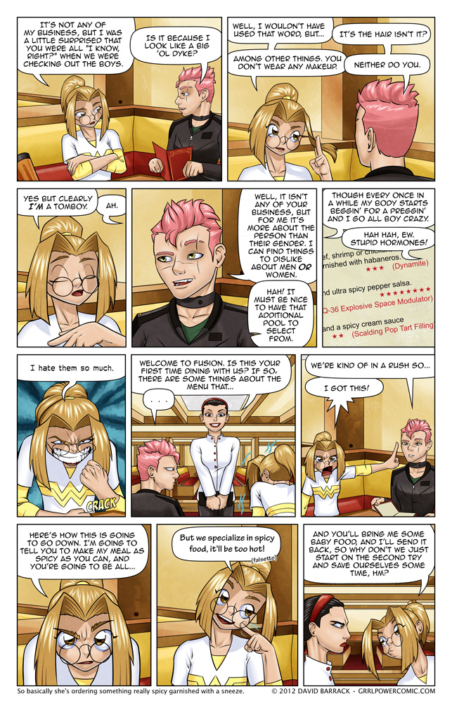 Grrl Power #117 – Table for Two