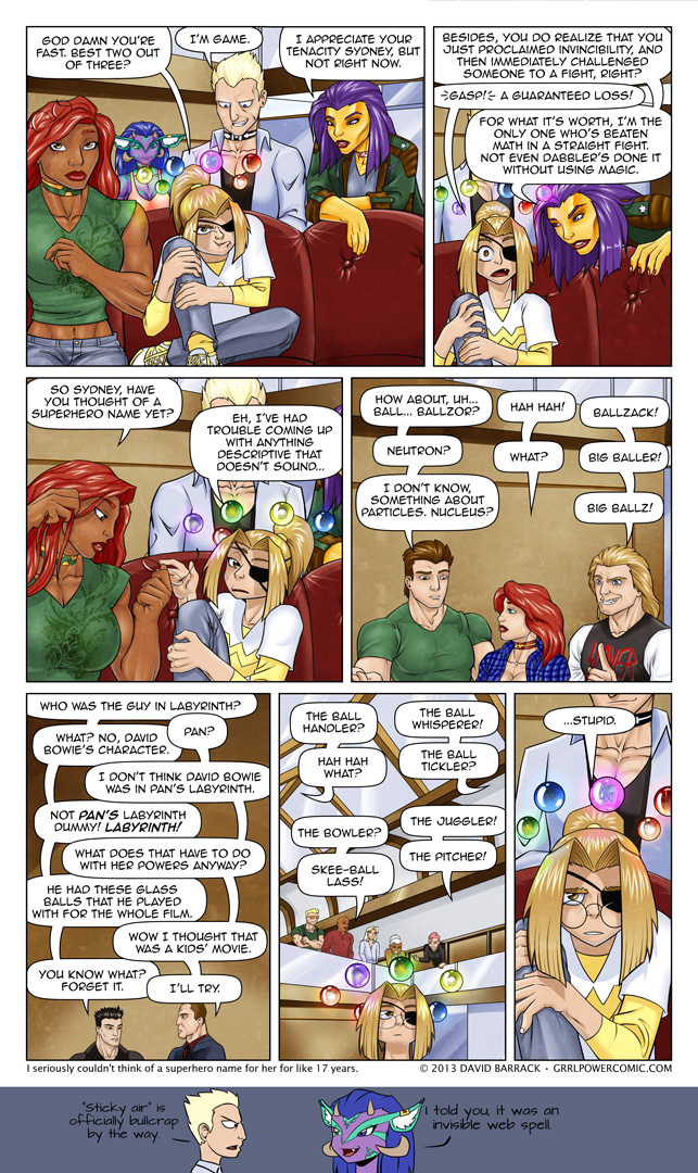 Grrl Power #134 – Sobriquet Quest