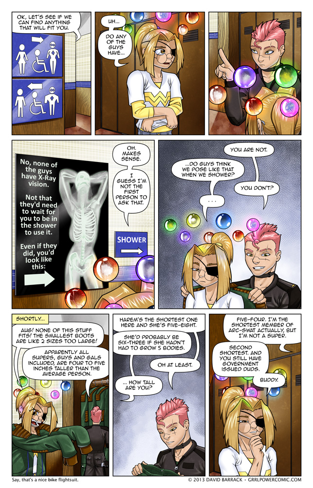 Grrl Power #137 – I hear shampoo works better if you writhe