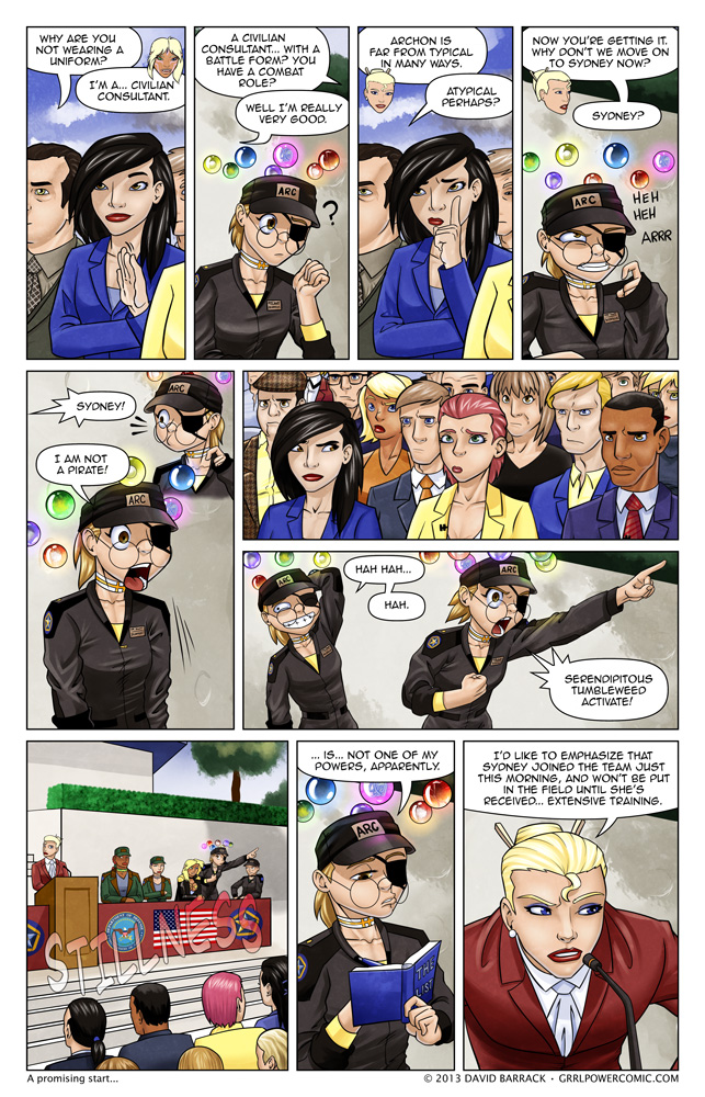 Grrl Power #154 – Predictably unpredictable