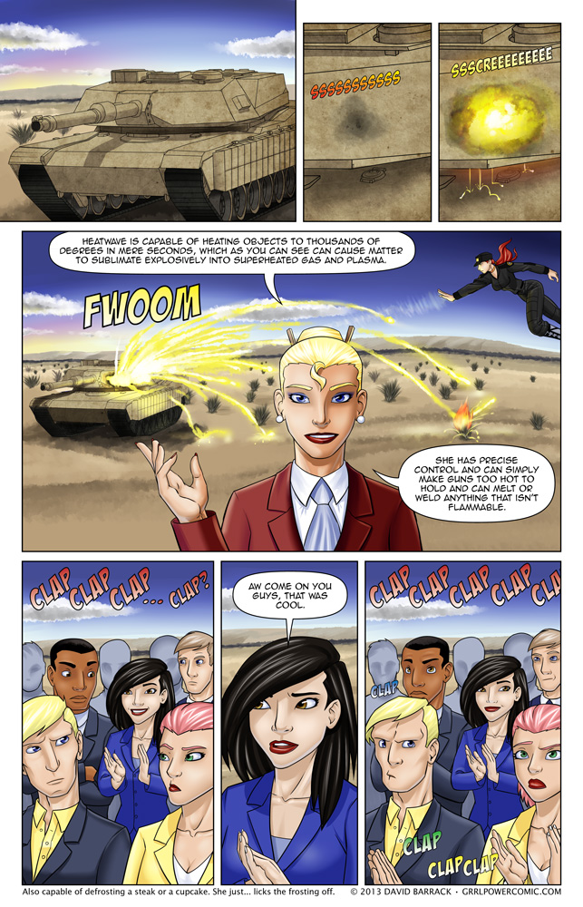 Grrl Power #162 – Serious press is serious