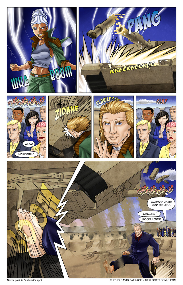 Grrl Power #163 – No one appreciates a good defense