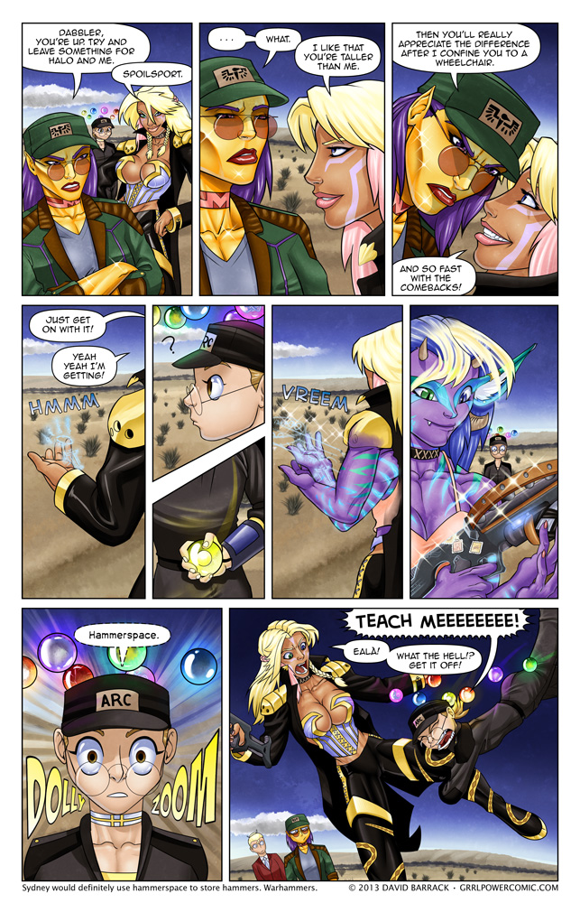 Grrl Power #164 – Stop! Hammerspace!