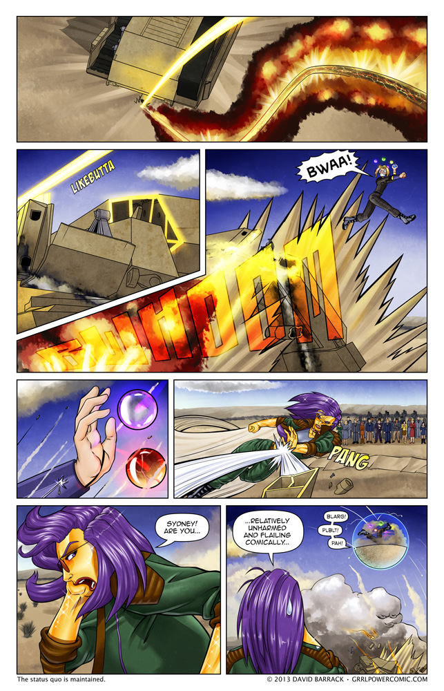 Grrl Power #168 – A harsh lesson in orb management