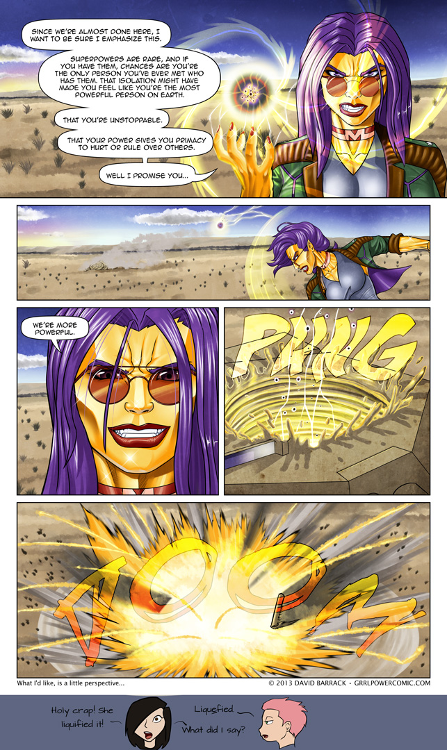 Grrl Power #172 – One and done