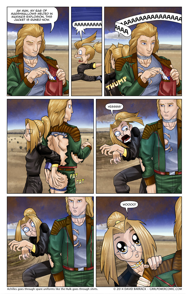 Grrl Power #180 – Seek the lee of the damage magnet