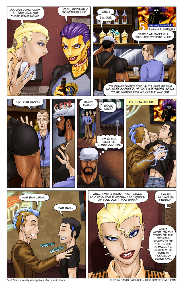 Grrl Power #185 – Our chief weapon is fear. Fear and surprise!
