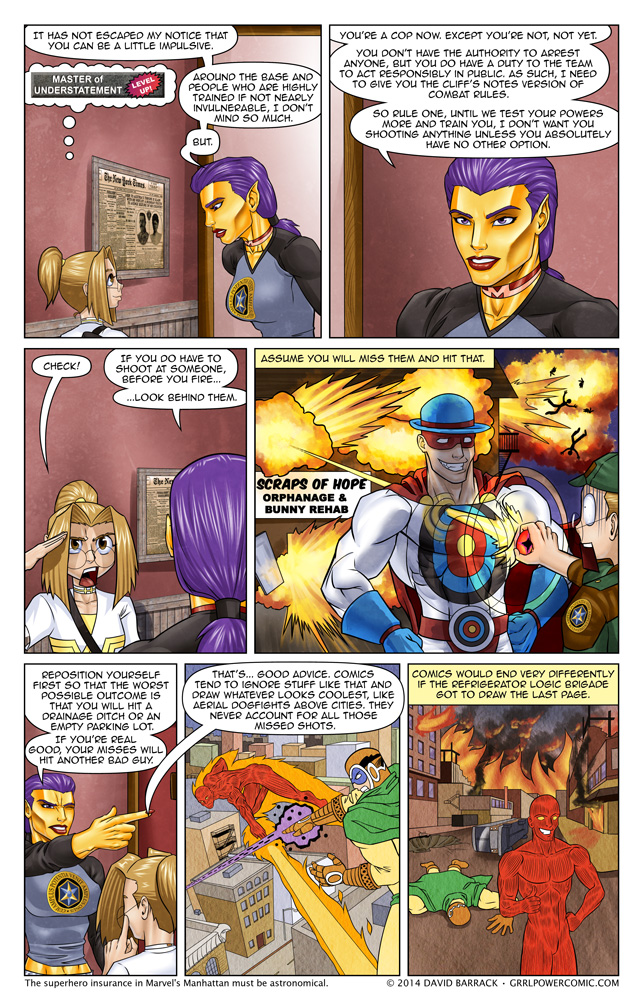 Grrl Power #193 – Won’t somebody think of the (exploding) children