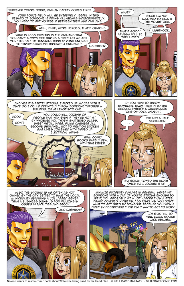 Grrl Power #194 – Are kill-beams really ever that discriminate?