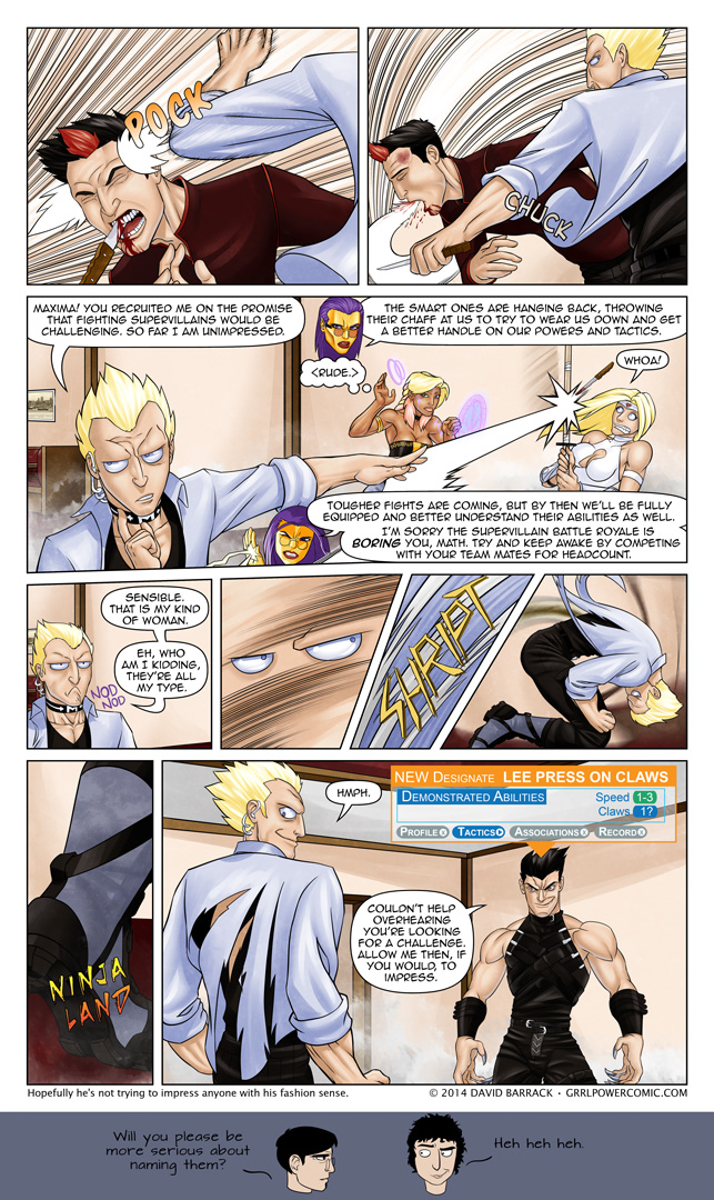 Grrl Power #211 – Battle Royale boredom