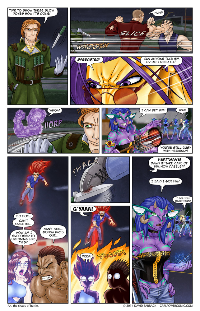 Grrl Power #219 – Mach the knife