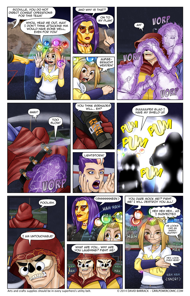 Grrl Power #245 – Operation angry muppet