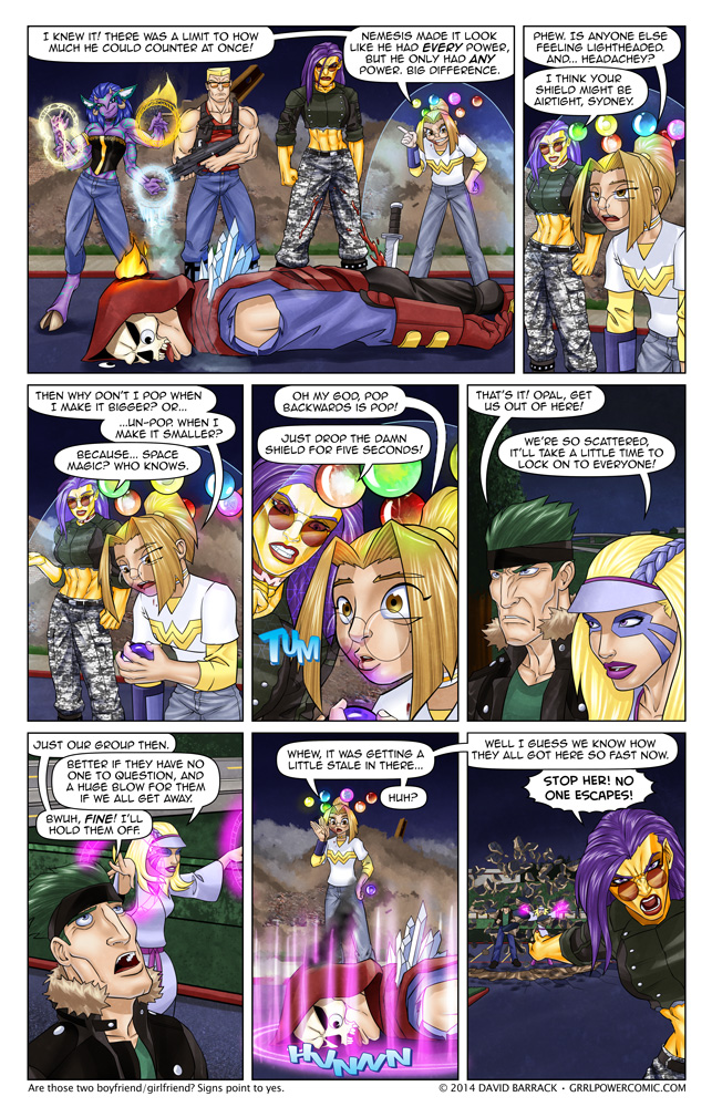 Grrl Power #247 – If violence fails, violence harder!