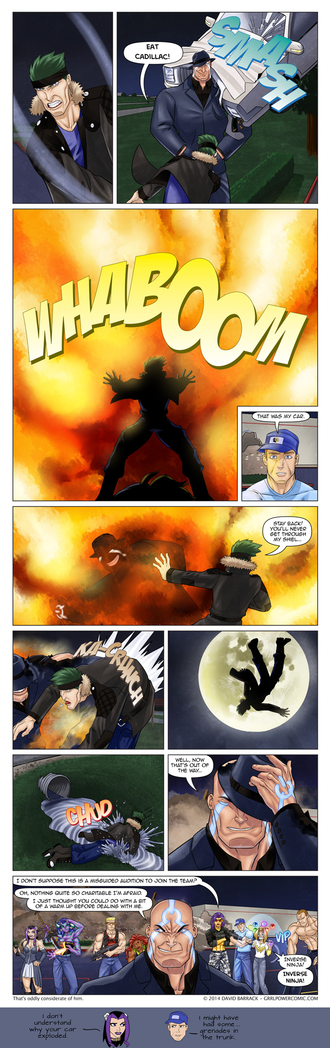 Grrl Power #250 – It’s only overconfidence if he loses