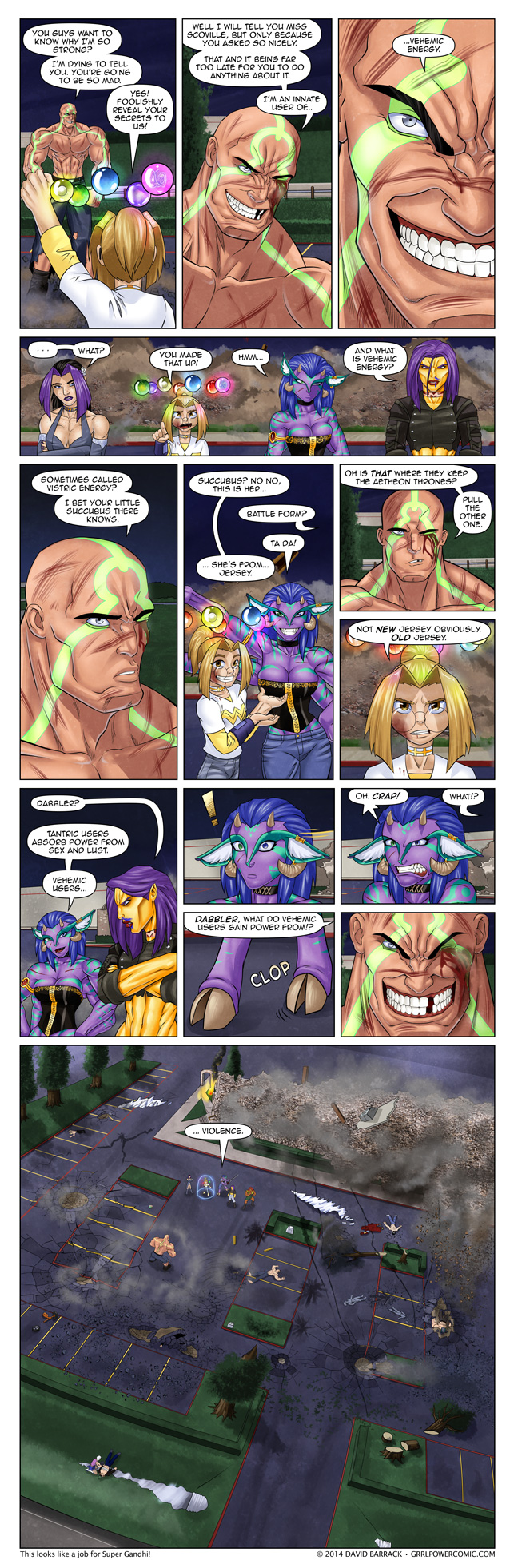 Grrl Power #264 – The team receives some bad news -OR- Oh crap is right