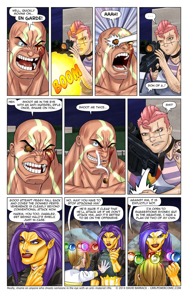 Grrl Power #269 – Made you flinch