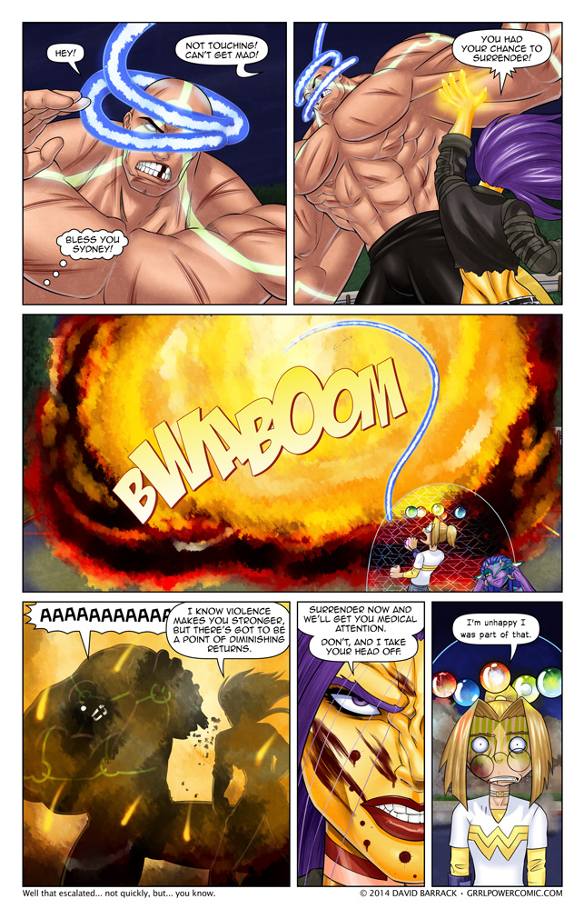 Grrl Power #271 – How do you disarm someone with super powers?