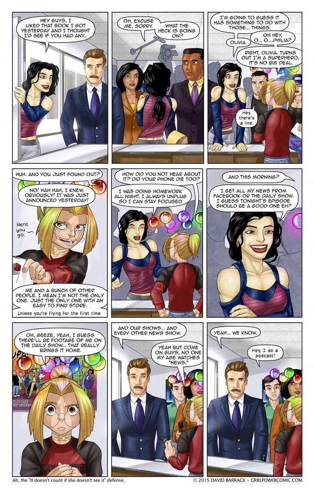 Grrl Power #303 – Ratings are plummeting, film at 11