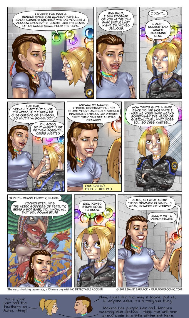 Grrl Power #322 – Accent grave mistake