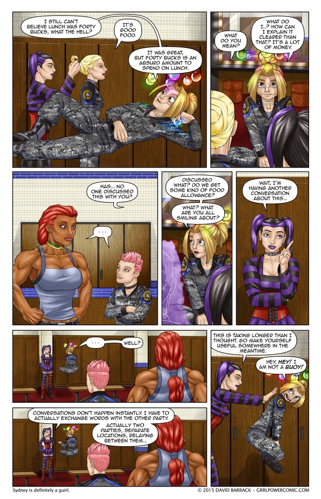 Grrl Power #344 – A few things may have been skipped when she was hired