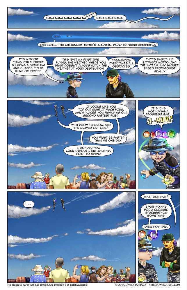 Grrl Power #354 – And I would fly 500 miles…