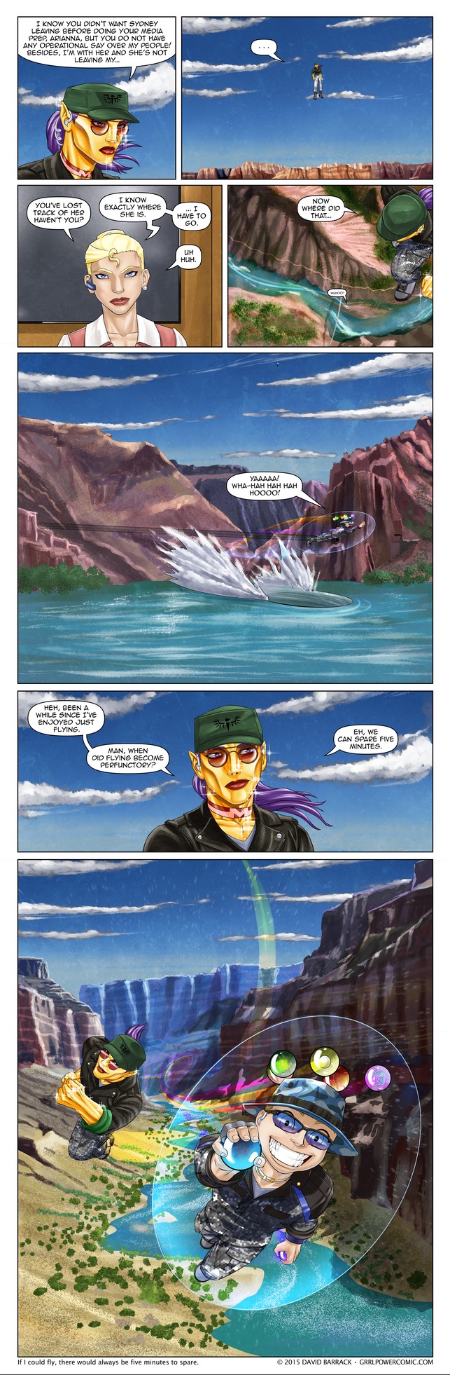 Grrl Power #355 – Aerial areal detour