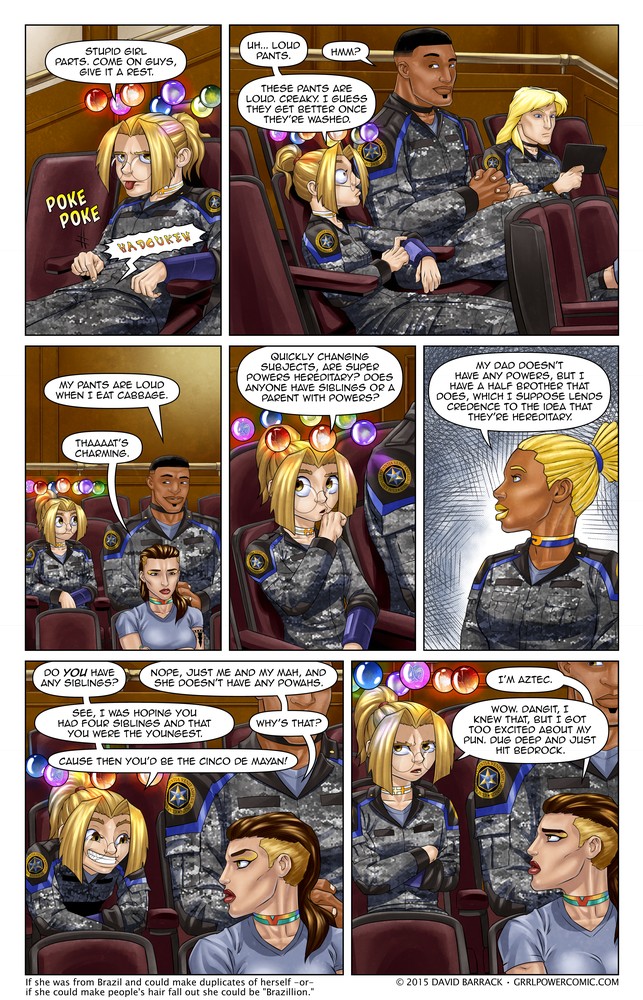 Grrl Power #359 – Curses! I am pundone!