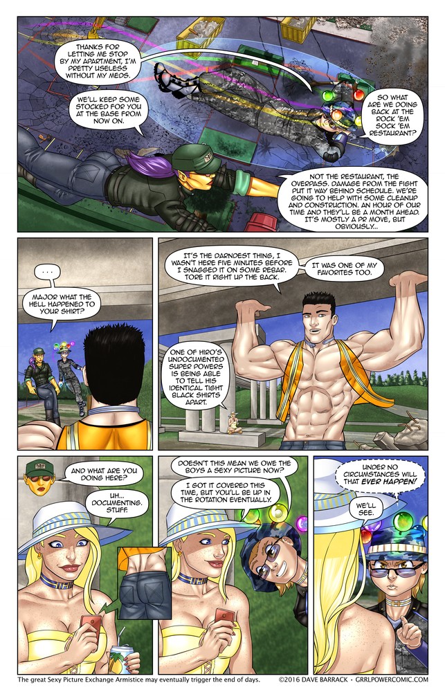 Grrl Power #403 – Wardrobe destruction