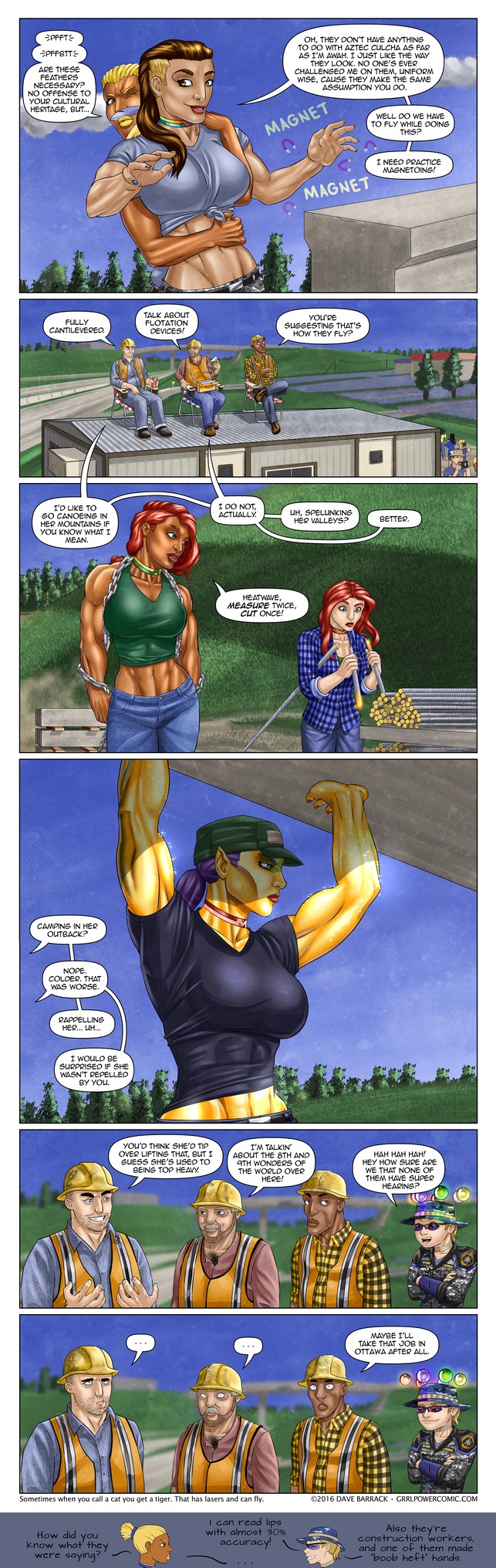 Grrl Power #406 – Peanut gallery