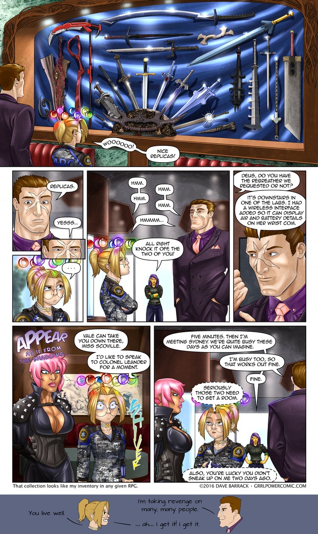 Grrl Power #408 – Oranges, Golds, and Purples