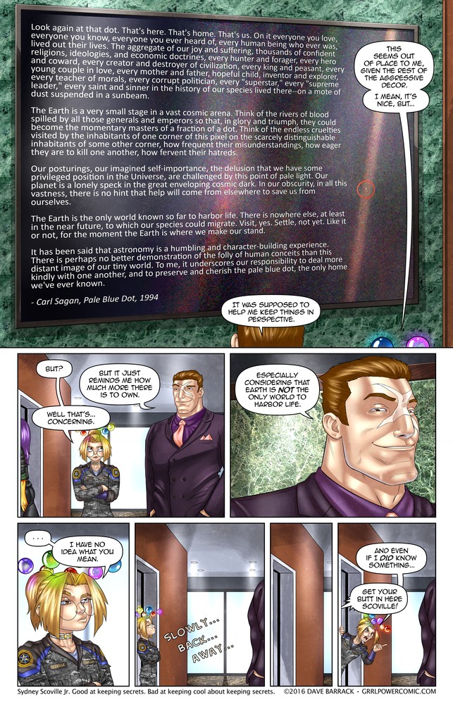 Grrl Power #417 – Gravitas check