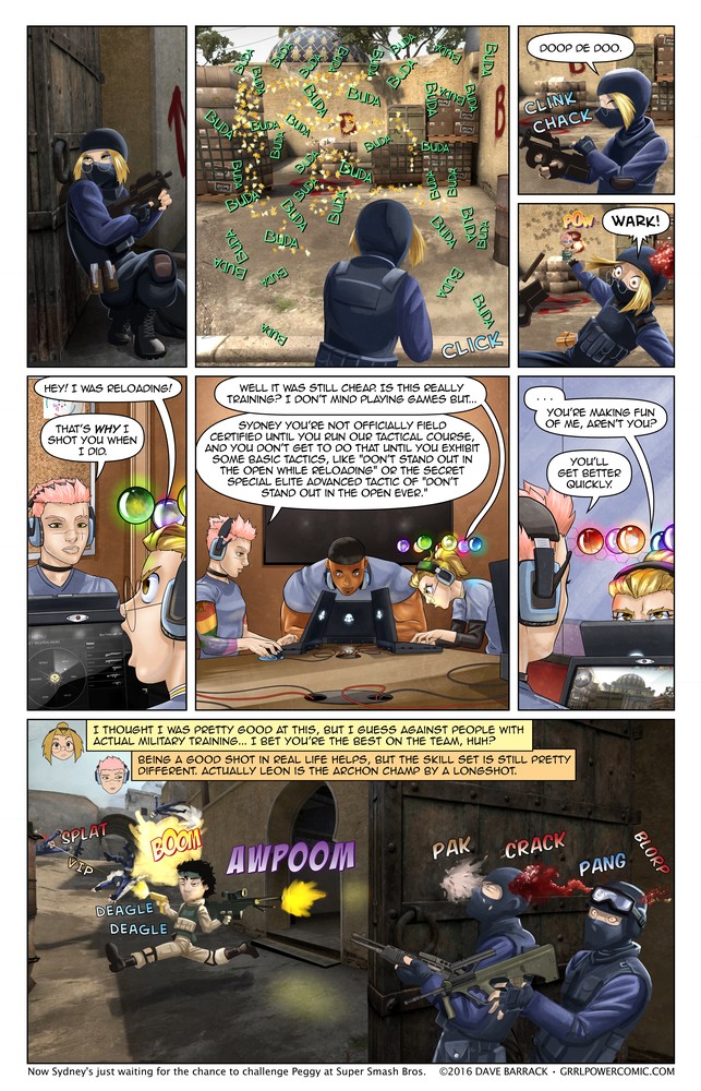 Grrl Power #419 – Lacking in tactics