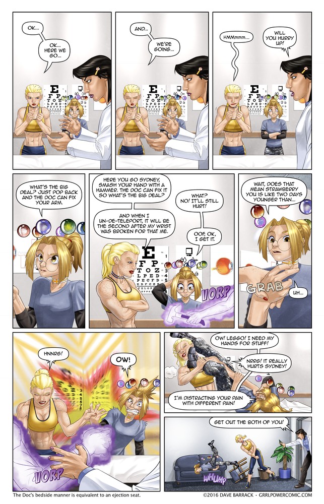 Grrl Power #422 – Out-patience