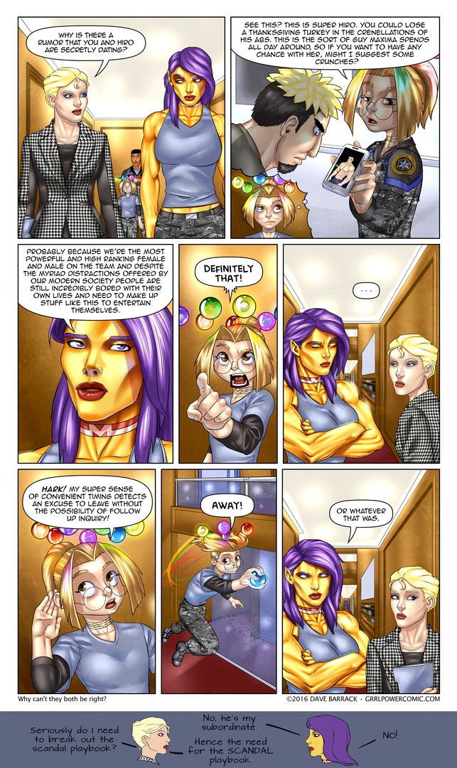 Grrl Power #426 – It was inevitable that ship would sail