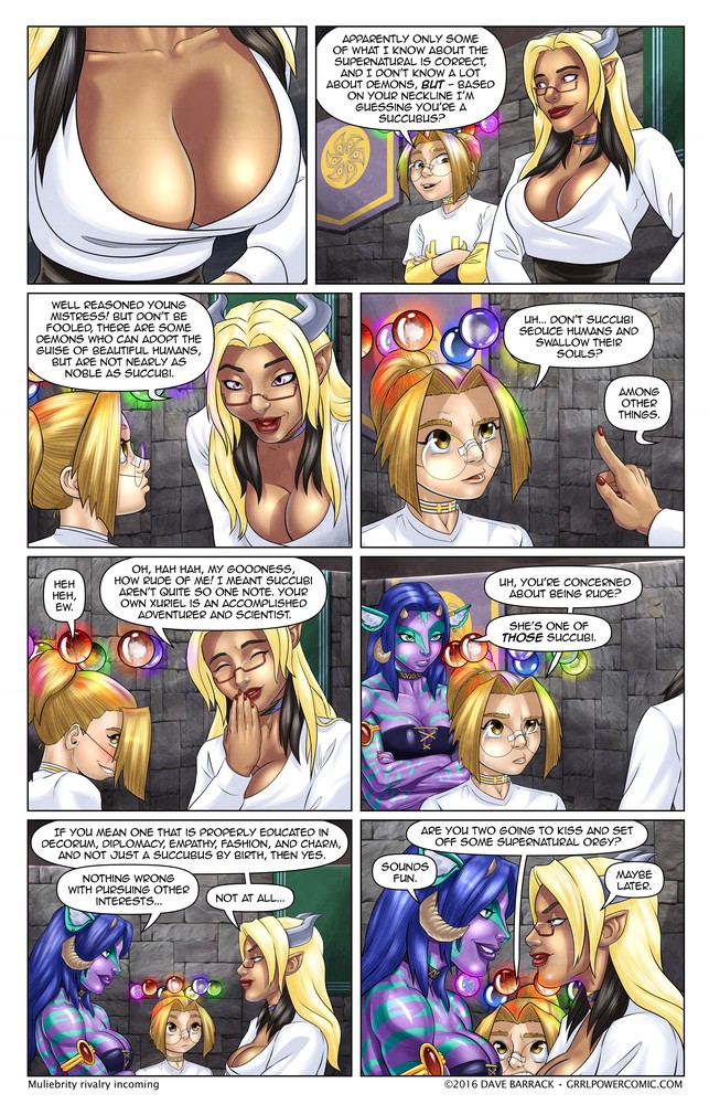 Grrl Power #449 – A surplus of succubi