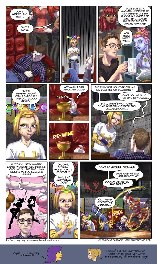 Grrl Power #453 – I am The Refiller!